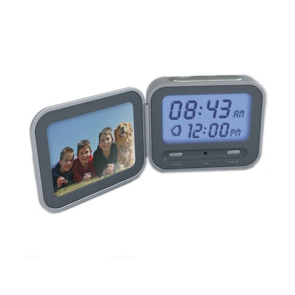 Innovative Technology ITCW-111 Clock-Wise Voice Recognition Digital Clock (Grey)