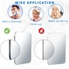 Shatterproof Shower Mirror Fogless for Shaving with Hook (Medium 8x6