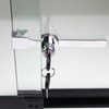 12Pack Display Case Lock Showcase for Sliding Glass Door, Lock