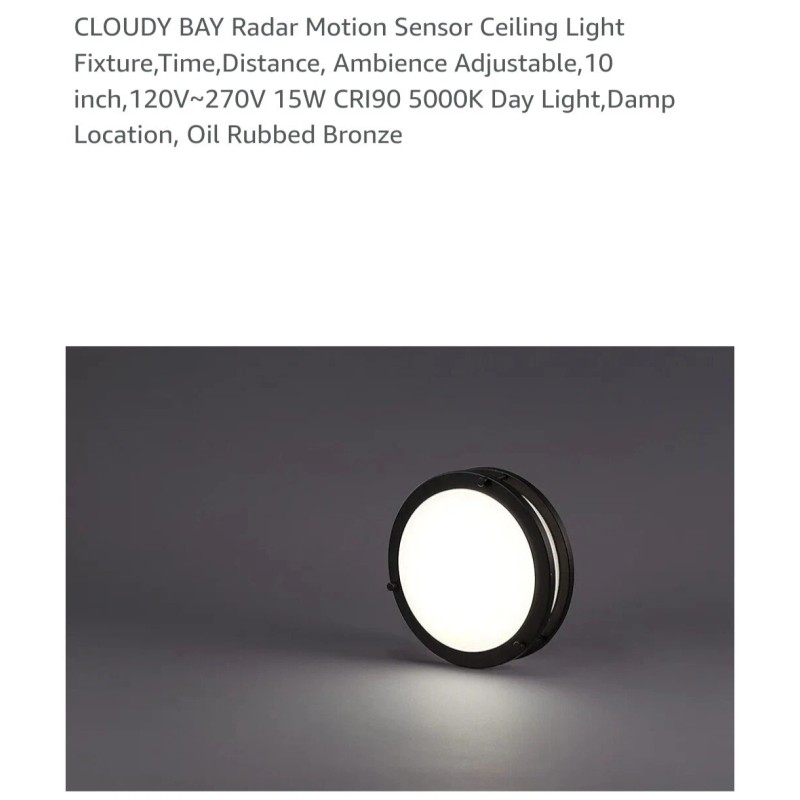 Cloudy Bay NEW Cloudy Bay CR190 Vivid LED Oil Rubbed