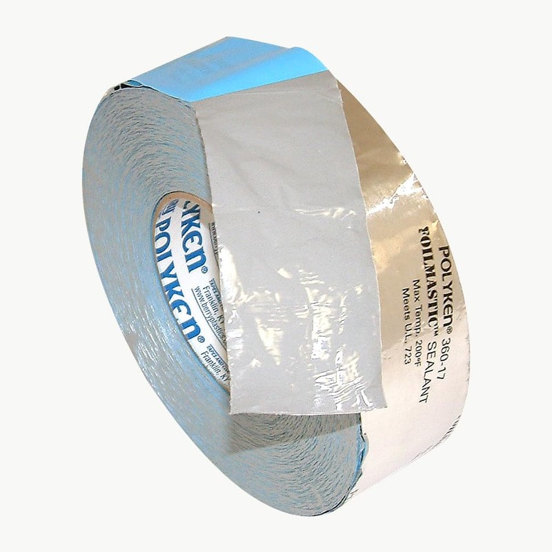 Nashua 360-17/SI3100 Polyken 360-17 Heavy Duty Foil/Butyl Rubber Tape, 17