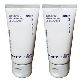 Innisfree (2개) 이니스프리 블루베리 리밸런싱 5.5 클렌저 (2 pcs) Innisfree Blueberry Rebalancing 5.5 Cleanser