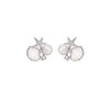 CEYIYA Starfish Stud Earrings for Women - Conch Shell Stud