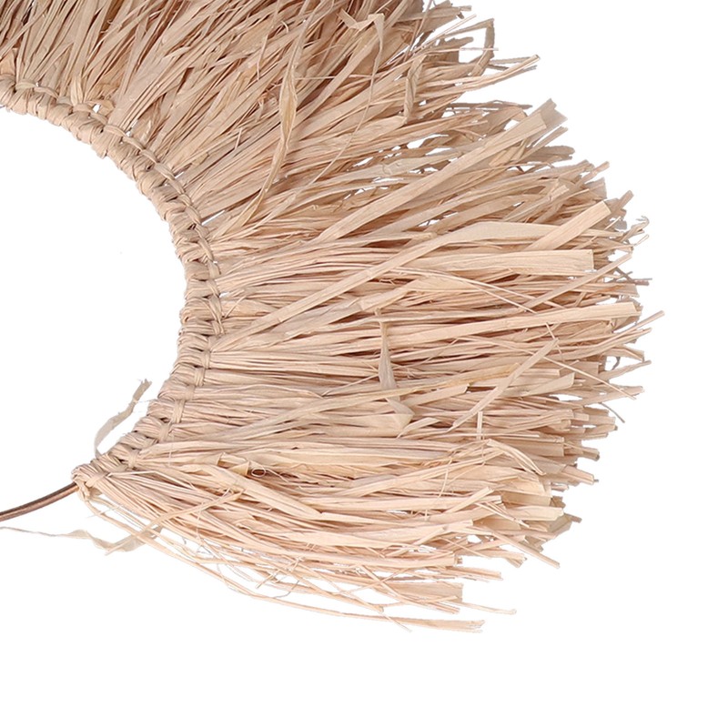 Raffia Wall Decoration Entrance Living Room Dining Room Sofa Background