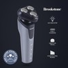 Brookstone - 3 Head Rotary Shaver, Precision Shave, Cutting-Edge Design,