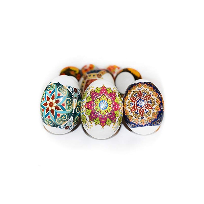 Diximus - Funda termoencogible para decoración de huevos de Pascua,