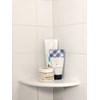 Marble Object Premium White Corner Shelf 9" Polished Shower Shampoo
