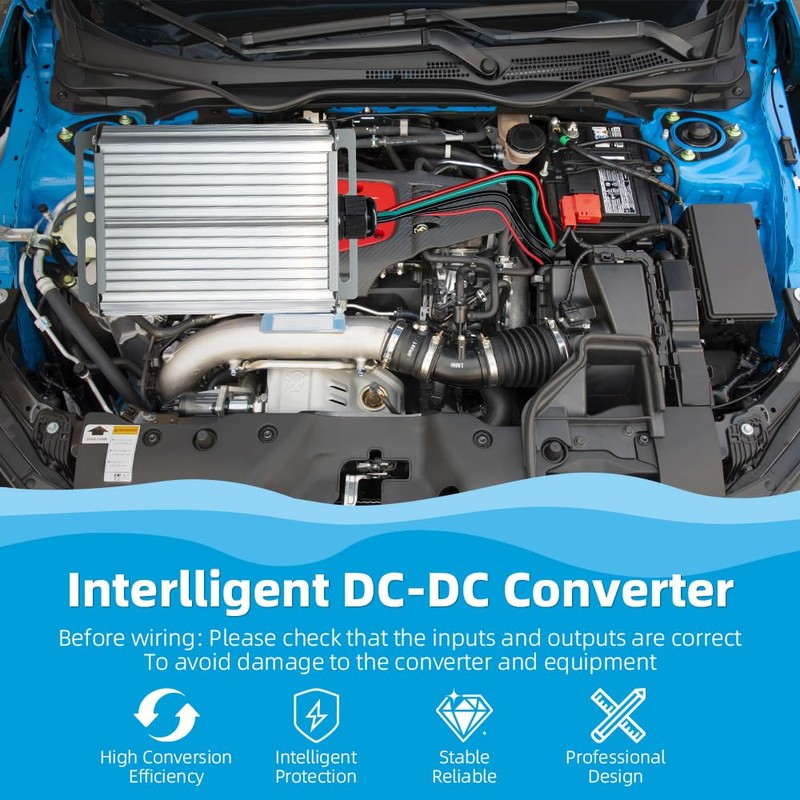 DC-DC 96V 84V 72V 60V 48V 36V to 12V 30A