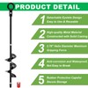 6 Pack Heavy Duty Tree Support Stakes Kit for Leaning