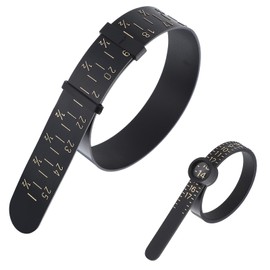 2PCS Ring and Bracelet Sizer Measuring Tool Black Reusable Universal Finger Sizing Measure Tool Ring Size Guage Jewelry Measurer for Women Men