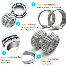 BIGLKNM Swingarm Bearing Bolt Seal Kit & O-Ring & Lock Nuts & Cap Rebuild Kit Fit for Rancher 350 400 TRX350FE TRX350FM TRX350TE 2x4 4x4 Foreman 400 450 500 Rubicon 500