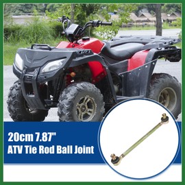Motoforti 20cm 7.87" Steering Tie Rod Ball Joint Tie Rod Assembly Fit for 50cc 70cc 90cc 110cc 125cc 150cc 200cc 250cc ATV Four Quad - Pack of 1 Long-lasting