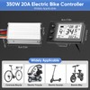 HuuppHip E-Bike Controller with Rainproof LCD Display,24V/36V 350W Brushless Motor