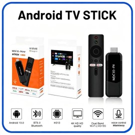 2026 New MX10 F4 Android13.0 HDR10 Home Theater Media Player Stick Allwinner H313 BT5.4 Smart TV Stick Support Voice Controlcolor: Black, ram: 2 GB