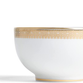 Wedgwood Vera Wang Vela Lace Gold Bowl Plate, Approx. 4.3 inches (11 cm), Wedding Gift, Gift 1066962