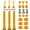 Gas Can Spout Replacement Kit,3 Kit Gas Can Nozzle Replacement
