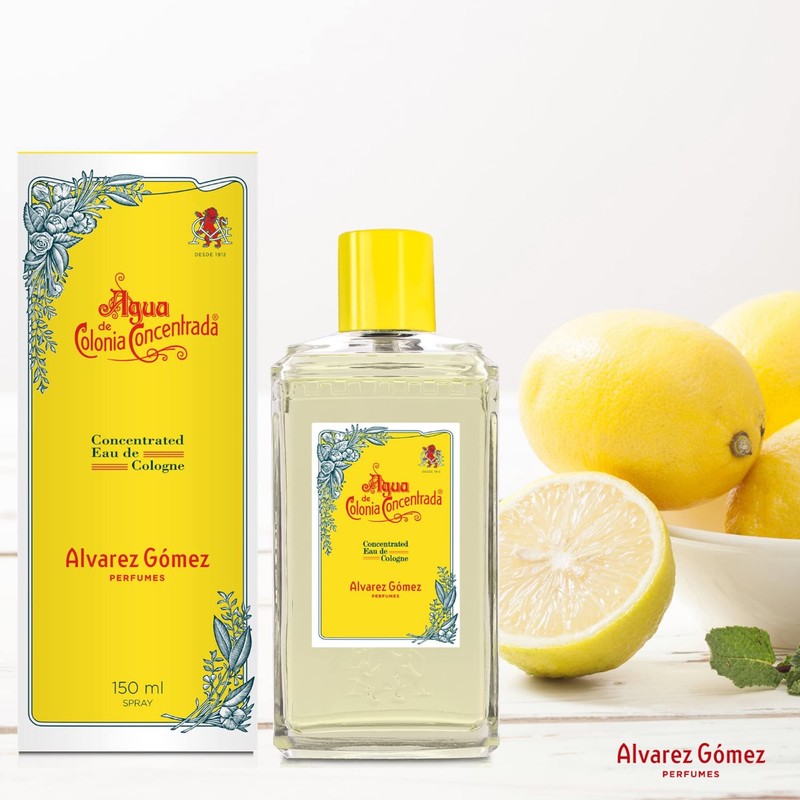 Alvarez Gomez Agua de Colonia Concentrated Eau de Cologne Spray,