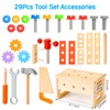 Wooden Tool Set for Kids 2 3 4 5 Year