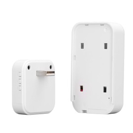 Pomya Timbre de Video WiFi HD de 1080P, Cámara de Timbre Inalámbrico con Visión Nocturna Infrarroja y Voz de 2 Vías, Timbre de Ringvideo para el Hogar