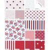 Star Spangled Mini 2.5" Charm Pack by April Rosenthal for