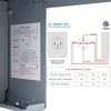 Miady 50 Amp 125/250 Volt RV Power Outlet Box, Enclosed