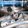 Oil Pressure Sensor Adapter Fittings Kit Includes 1/8-27 NPT Port