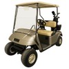Performance Plus Carts Soft Flexible PVC Universal Golf Cart Windshield