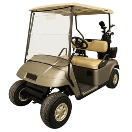 Performance Plus Carts Soft Flexible PVC Universal Golf Cart Windshield