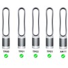 SPARES2GO 360° Glass Hepa Filter Compatible with Dyson Pure Cool