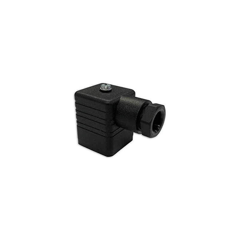 Hirschmann 3 Pin & E DIN 43650 A PG11 Black