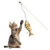 SPOT Fanatic Fish Teaser Wand for Cats – Realistic Fish