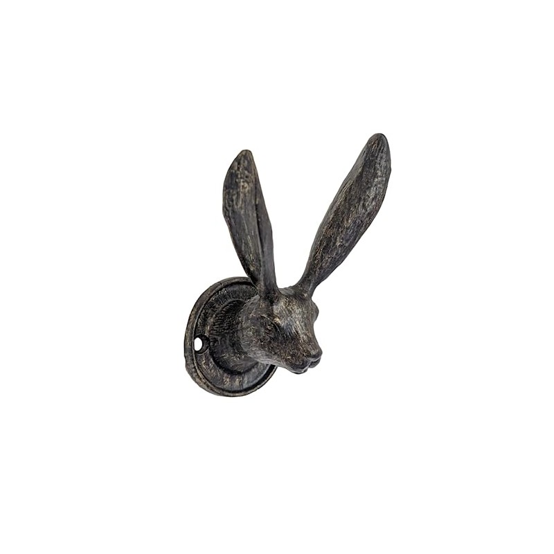 Fyne-Finds Set of 3 Rustic Hare Easter Bunny Coat Towel