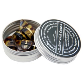 Daiking Corporation DKAPC-BK Guitar Pick Case, Silver