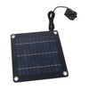 20W Monocrystalline Solar Panel with Garden Pond Fountain DC12V Pump