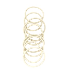 Hair Bobbles – Elastic with No Metal Plate, Ideal for blonde hair (Pack of 10