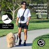 SimplePaws Hands Free Dog Leash with Poopy Bag Dispenser and