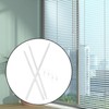 Clear Blind Wand 1 Set with Hook Detachable Vertical Window