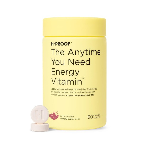The Anytime You Need Energy Vitamin for Sustained Energy, Focus