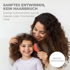 Ninabella Octopus Brush - Orange