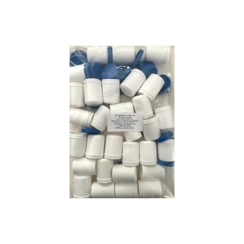 30 ointment containers, cream jars, high ointment jar, 35 ml
