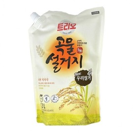 Trio Grain Dishwashing Rice Bran & Brown Rice Dish Soap Refill 1.2L