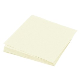 MECCANIXITY 50 Sheet Origami Paper Double Sided Cream White 5.5 x 5.5 Inch Square Sheet for Art Craft Project, Beginners, Gifts Decor