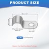 PATIKIL Saddle Band 10mm Inner Diameter 1 Hole Pipe Fixing