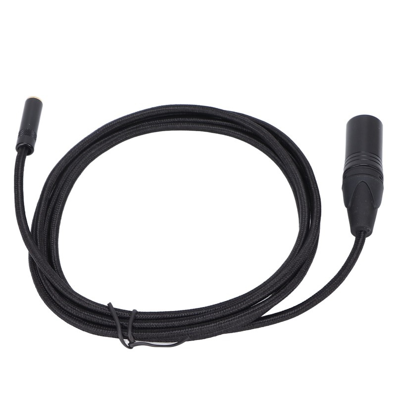 3.5mm Female to 3 Pin XLR Male Cable 24K Gold
