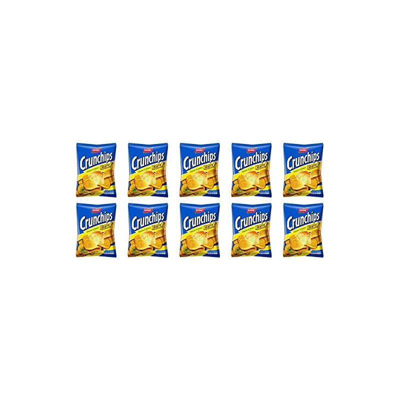 Crunchips X-Cut 150g Pack of 10 (Cheese & Onion)