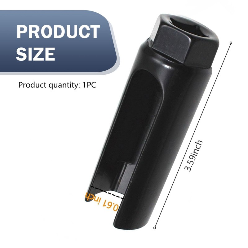 MLY 1 PC O2 Sensor Socket Tool Kit, 7/8" (22mm)