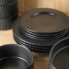 Stone Lain Lusso Stoneware Dinnerware Set, 16-Piece - Service for
