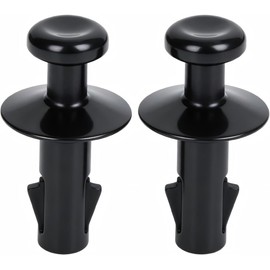 2 Clips Pivotantes de Plástico para Cubierta de Equipaje de Maletero de Coche, Pestillo para Estante, Bandeja, Correa, Clips de Cuerda, Gancho de Repuesto