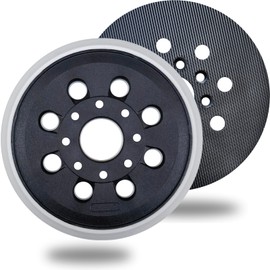 Almohadilla de repuesto para lijadora de gancho y bucle de 5 pulgadas y 8 agujeros para Bosch RS035, compatible con ROS10 y ROS20VS, 1 paquete