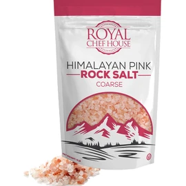 Himalayan Pink Salt 5 lbs Coarse Grain Bulk Bag - Hymalain Pure Gourmet Crystals - Himilian 100% Natural - Contains 84 Minerals -Suitable for Body Bath Scrubs Table Salt Grinder & Salt Mills - Kosher